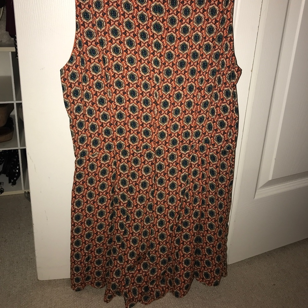 Orange patterned romper - Picture 2 of 2